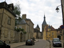 Street in Avallon, Burgandy France