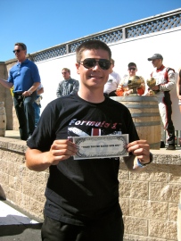 James a winner at the SCCA race day at Sonoma Raceway